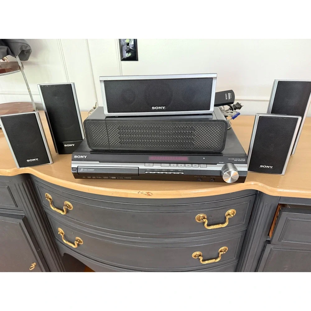 Sony DAV-HDX279W DVD Home Theatre System 5-Disc Changer Surround Sound‎ Speakers